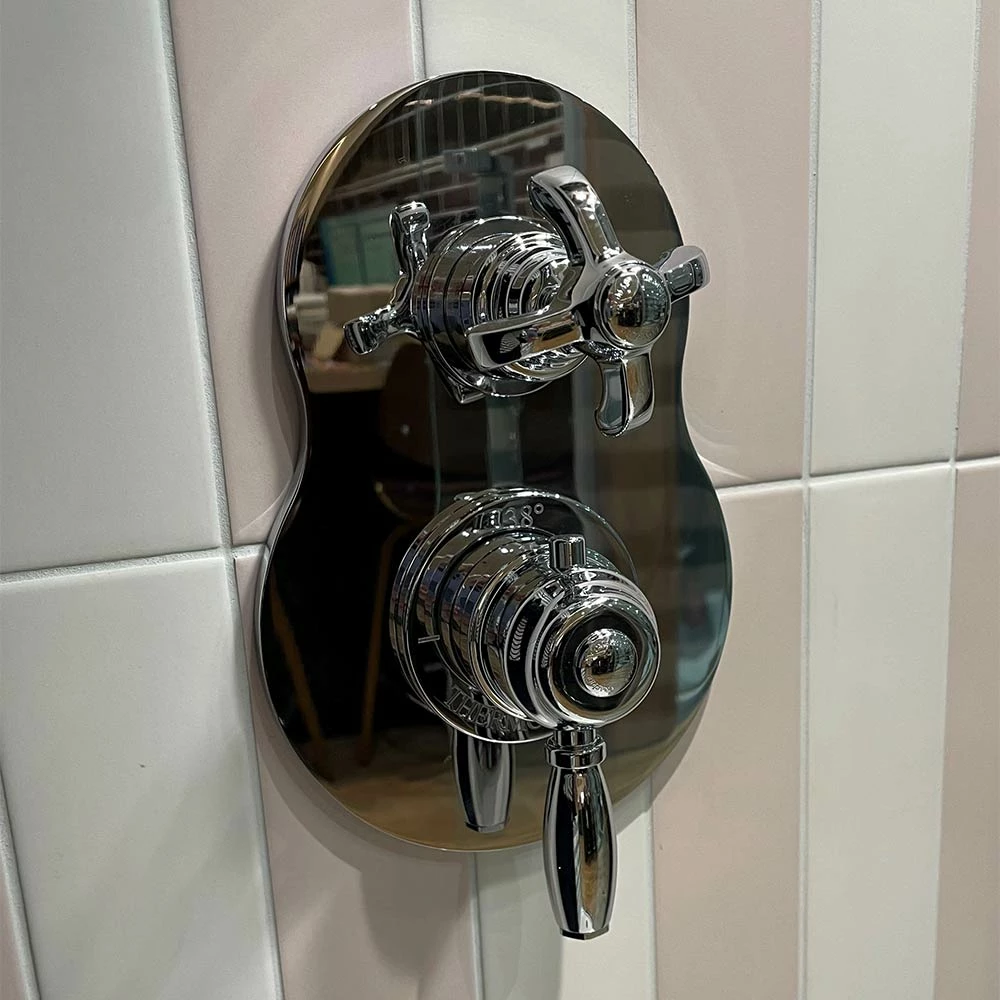 Thomas Crapper 1920 Shower Valve - Two Way Concealed Thermostatic 4 Thomas Crapper 1920 Shower Valve - Two Way Concealed Thermostatic - Image 4