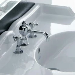 Old England Suffolk, 90cm Console Basin And Ceramic Legs | OFB -Old Fashioned Bathrooms Sales 90cm console basin ceramic legs4