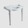 Old England Suffolk, 90cm Console Basin And Ceramic Legs | OFB