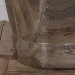 The Normandy Nickel Plated Interior & Exterior Bateau Bath | Suffolk -Old Fashioned Bathrooms Sales Bateau Bath Nickel Close Up 2