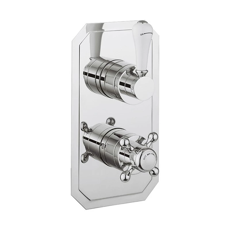 Belgravia Lever Concealed Thermostatic Shower Valve - 2 Outlets 1 Belgravia Lever Concealed Thermostatic Shower Valve - 2 Outlets