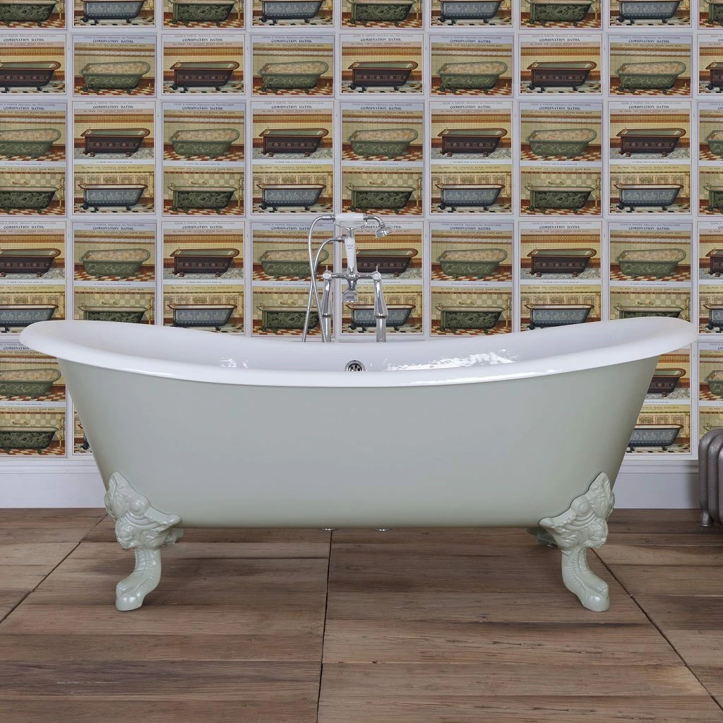 Cast Iron Orford Raised Double Ended Bath | Old Fashioned Bathrooms 5 Cast Iron Orford Raised Double Ended Bath | Old Fashioned Bathrooms - Image 5