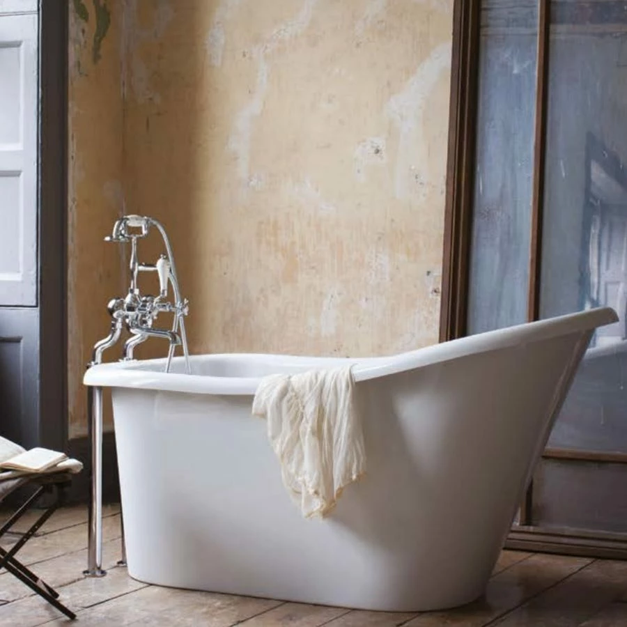 Burlington Emperor Slipper Bath - 1530mm | Old Fashioned Bathrooms 1 Burlington Emperor Slipper Bath - 1530mm | Old Fashioned Bathrooms