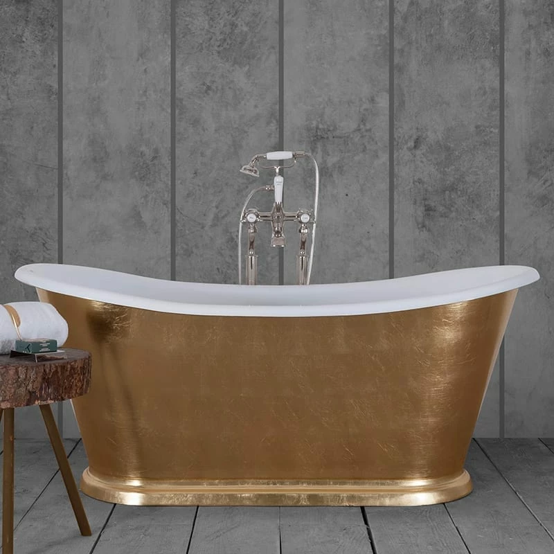 Hurlingham Caravel Bateau Cast Iron Bath 1675mm | Old Fashioned Bathrooms 3 Hurlingham Caravel Bateau Cast Iron Bath 1675mm | Old Fashioned Bathrooms - Image 3