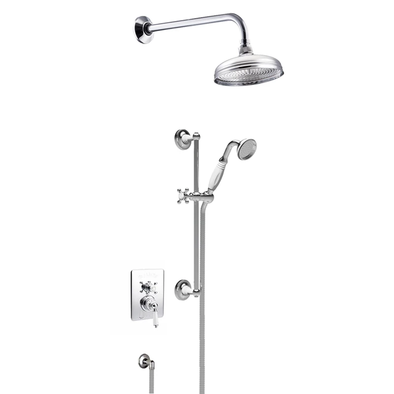 St James - 'Kit 6' Chrome Concealed Shower | Shop Here 1 St James - 'Kit 6' Chrome Concealed Shower | Shop Here