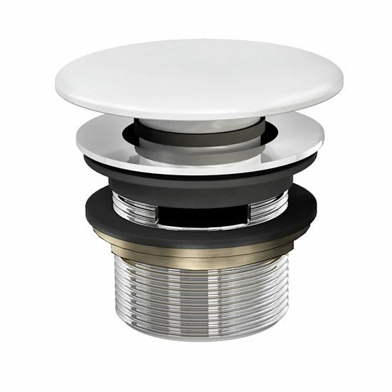 Burlington Click Clack Bath Waste, Natural Stone Cover | OFB 1 Burlington Click Clack Bath Waste, Natural Stone Cover | OFB