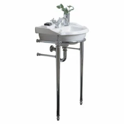 Drift Cloakroom Basin And Stand - 540mm | Old Fashioned Bathrooms