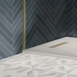 Crosswater 'Gallery 10' Corner With Hinged Deflector (T-Bracing Bar) 8 Crosswater 'Gallery 10' Corner With Hinged Deflector (T-Bracing Bar) -Old Fashioned Bathrooms Sales Gallery 10 2