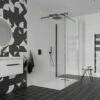 Crosswater 'Gallery 10' Glass Corner | Old Fashioned Bathrooms