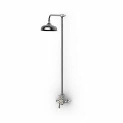 Thomas Crapper Ovington Thermostatic Single Function Shower | Old Fashioned Bathrooms