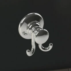 Thomas Crapper Elegant Double Robe Hook | Old Fashioned Bathrooms | Suffolk