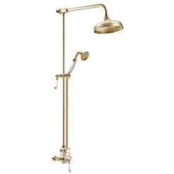 St James - 'Kit 2' Antique Gold Exposed Shower | Shop Here