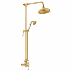 St James - 'Kit 2' Brass Exposed Shower | Shop Here