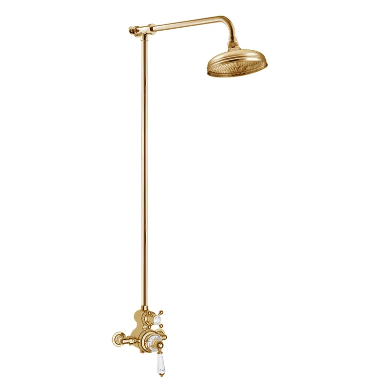 St James – ‘Kit 1’ Antique Gold Exposed Shower | Shop Here 1 St James – ‘Kit 1’ Antique Gold Exposed Shower | Shop Here