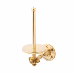 Thomas Crapper Marlborough Spare Toilet Paper Holder | Old Fashioned Bathrooms -Old Fashioned Bathrooms Sales Marlborough Spare Toilet roll holder brass