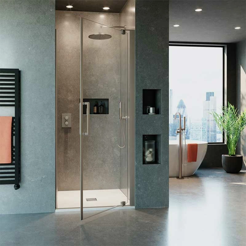 Crosswater 'Optix 10' Pivot Door | Old Fashioned Bathrooms 2 Crosswater 'Optix 10' Pivot Door | Old Fashioned Bathrooms - Image 2