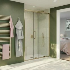 Crosswater 'Optix 10' Single Sliding Door | Old Fashioned Bathrooms