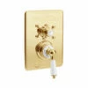 St James Brass Traditional Concealed Shower Valve - 1 Outlet