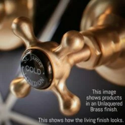 St James - 'Kit 4' Brass Concealed Shower | Shope Here 11 St James - 'Kit 4' Brass Concealed Shower | Shope Here -Old Fashioned Bathrooms Sales St James Brass Taps Image 6