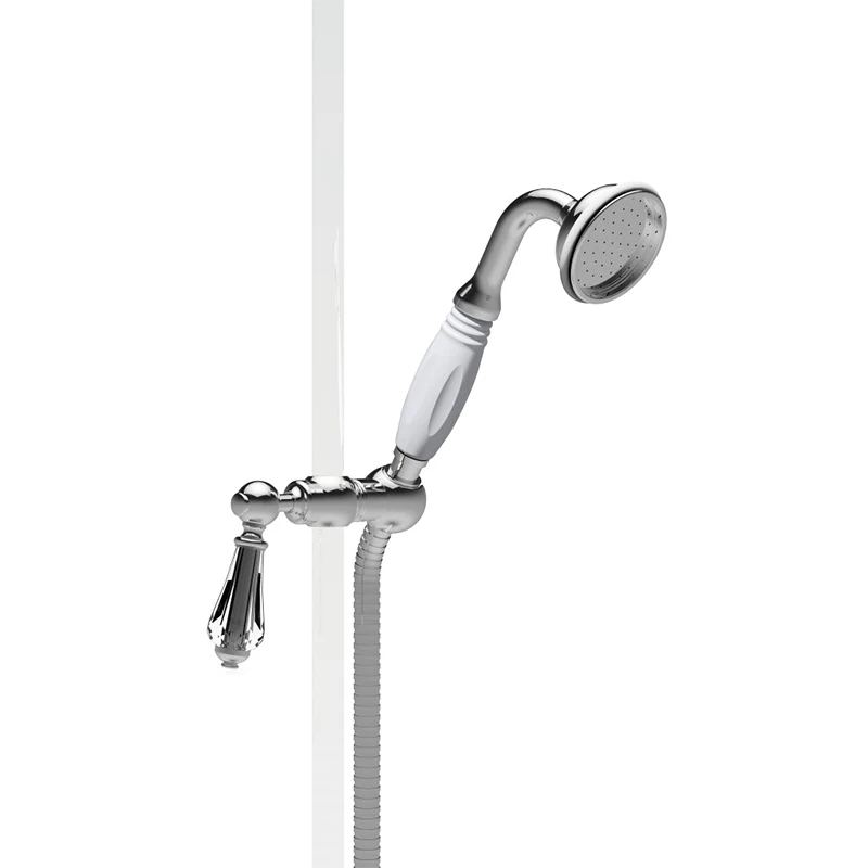 St James Chrome Hand Shower With Slider & Hose | Suffolk 3 St James Chrome Hand Shower With Slider & Hose | Suffolk - Image 3