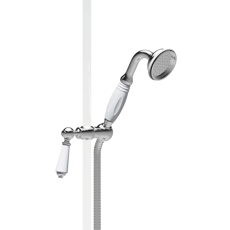 St James Chrome Hand Shower With Slider & Hose | Suffolk 1 St James Chrome Hand Shower With Slider & Hose | Suffolk