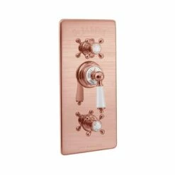 St James - 'Kit 6' Copper Concealed Shower | Shop Here 13 St James - 'Kit 6' Copper Concealed Shower | Shop Here -Old Fashioned Bathrooms Sales St James Copper Traditional Concealed Valve 2 Outlets 1 1