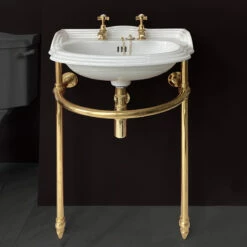 St James Hampton Cloakroom Basin And Washstand- Made In Great Britain