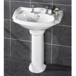 St James Hampton Large Basin And Pedestal | Old Fashioned Bathrooms 10 St James Hampton Large Basin And Pedestal | Old Fashioned Bathrooms -Old Fashioned Bathrooms Sales St James Hampton Large Basin and Pedestal