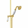 St James Brass Hand Shower With Slider & Hose | Suffolk