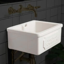 Thomas Crapper Downham Cloakroom Basin - 4 Finishes Available | Old Fashioned Bathrooms