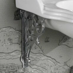 St James Hampton Brackets - Solid Brass Heavy Duty Traditional Bathroom Brackets 6 St James Hampton Brackets - Solid Brass Heavy Duty Traditional Bathroom Brackets -Old Fashioned Bathrooms Sales Traditional Brackets for Basin