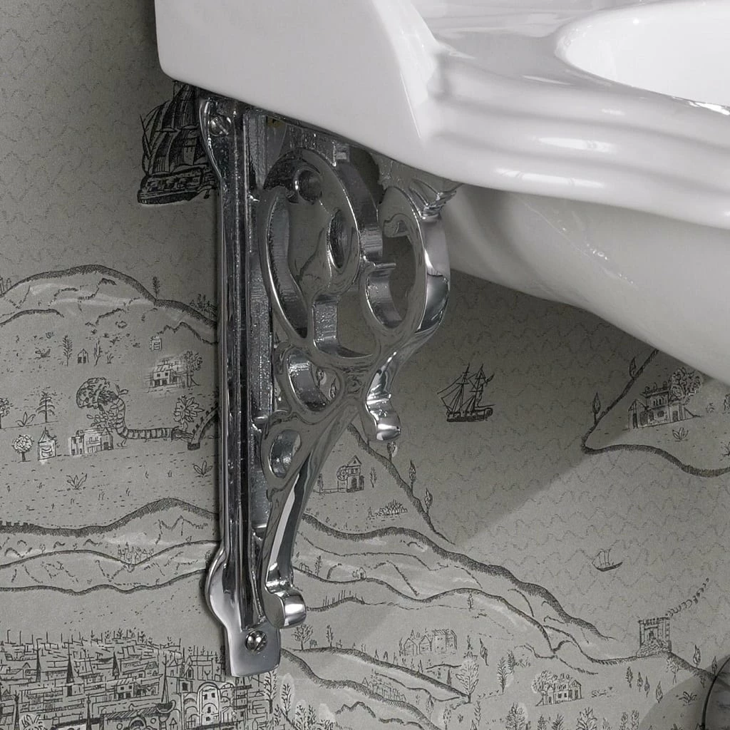 St James Hampton Brackets - Solid Brass Heavy Duty Traditional Bathroom Brackets 3 St James Hampton Brackets - Solid Brass Heavy Duty Traditional Bathroom Brackets - Image 3