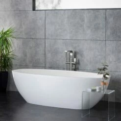Victoria + Albert Barcelona Bath 1500 - Double Ended 1500mm | Old Fashioned Bathrooms 15 Victoria + Albert Barcelona Bath 1500 - Double Ended 1500mm | Old Fashioned Bathrooms -Old Fashioned Bathrooms Sales Victoria Albert Barcelona Freestanding Modern Roll Top Bath Image1