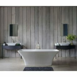 Victoria + Albert Ravello Bath - Doubled Ended 1743mm | Old Fashioned Bathrooms -Old Fashioned Bathrooms Sales Victoria Albert Ravello Freestanding Modern Roll Top Bath Image3