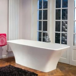 Victoria + Albert Ravello Bath - Doubled Ended 1743mm | Old Fashioned Bathrooms -Old Fashioned Bathrooms Sales Victoria Albert Ravello Freestanding Modern Roll Top Bath Image4