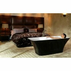 Victoria + Albert Ravello Bath - Doubled Ended 1743mm | Old Fashioned Bathrooms -Old Fashioned Bathrooms Sales Victoria Albert Ravello Freestanding Modern Roll Top Bath Image6
