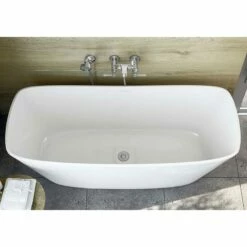 Victoria + Albert Trivento Bateau Bath | Old Fashioned Bathrooms -Old Fashioned Bathrooms Sales Victoria Albert Trivento Freestanding Modern Roll Top Bath Image3
