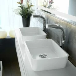 Victoria Albert Edge 45 Basin By Old Fashioned Bathrooms -Old Fashioned Bathrooms Sales Victoria Albert Edge 45cm Basin Image2