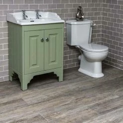 Victorian 635mm Cabinet With Basin | Old Fashioned Bathrooms