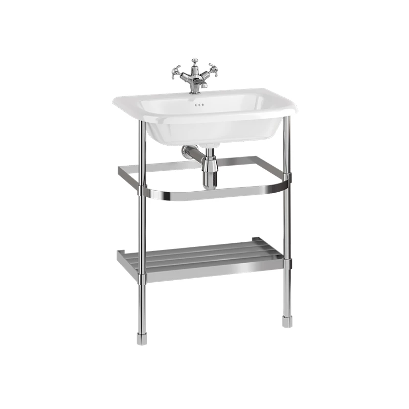Medium Roll Top Basin & Stand | Steel | Old Fashioned Bathrooms 1 Medium Roll Top Basin & Stand | Steel | Old Fashioned Bathrooms