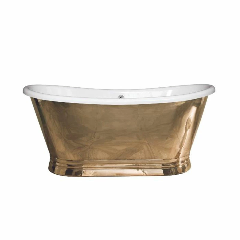 BC Designs Copper Boat Bath With Enamel Interior | Old Fashioned Bathrooms 2 BC Designs Copper Boat Bath With Enamel Interior | Old Fashioned Bathrooms - Image 2