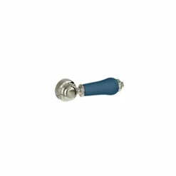 Spare Burlington Colours Ceramic Cistern Lever - 3 Different Colours -Old Fashioned Bathrooms Sales blue and nickel cistern handle w900 h900