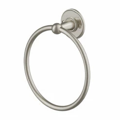 Burlington Towel Ring From Burlington Traditional Bathroom Accessories -Old Fashioned Bathrooms Sales burlington brushed nickel towel ring