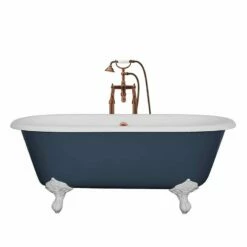 Cast Iron Small Double Ended Bath 1530mm | Old Fashioned Bathrooms -Old Fashioned Bathrooms Sales cast iron small double ended bath image1