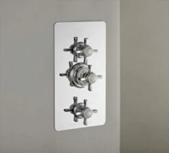 Edwards & Co Traditional Concealed Valve - 2 Outlets - Old Fashioned Bathrooms