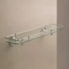 Edwards & Co Glass Gallery Shelf By Old Fashioned Bathrooms