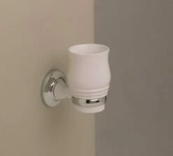 Edwards & Co Porcelain Tumbler And Holder By Old Fashioned Bathrooms