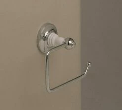 Edwards & Co Porcelain Toilet Roll Holder By Old Fashioned Bathrooms