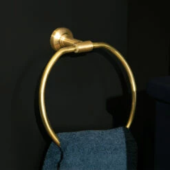 Thomas Crapper Elegant Towel Ring | Old Fashioned Bathrooms | Suffolk