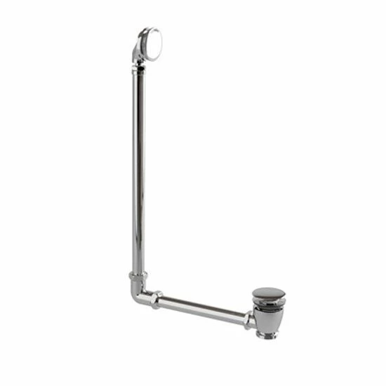 Burlington Exposed Bath Overflow Click-clack Waste | OFB 1 Burlington Exposed Bath Overflow Click-clack Waste | OFB